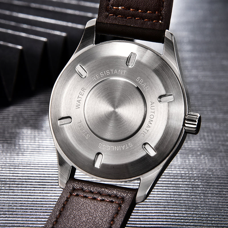 Corgeut 6015A NH35 Movement Sapphire Mirror 100m waterproof