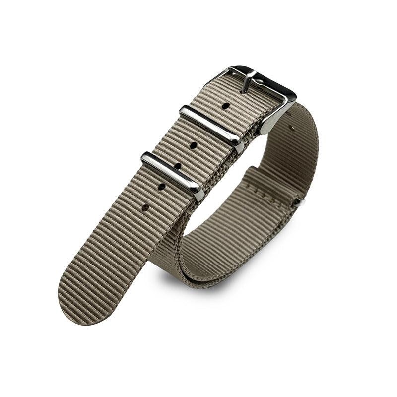 A NATO-style pure nylon watch strap