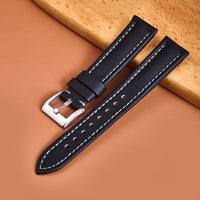 Black nylon canvas strap