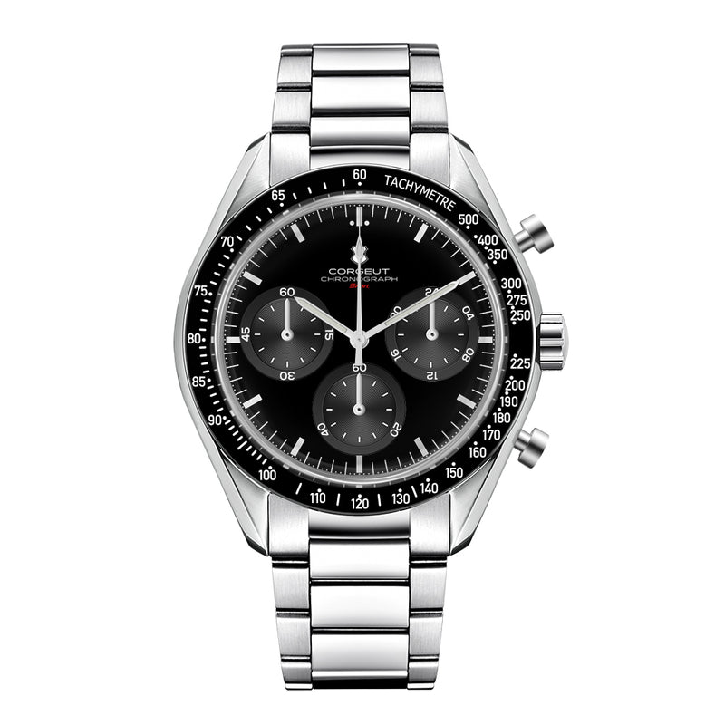 Corgeut 9005 VK63 Movement Sapphire Mirror 100m waterproof