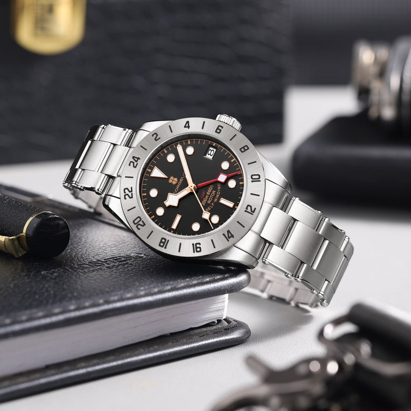 Corgeut 6005 NH35 Movement Sapphire Mirror 200m waterproof