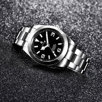 Corgeut 6002 NH35 Movement Sapphire Mirror 100m waterproof