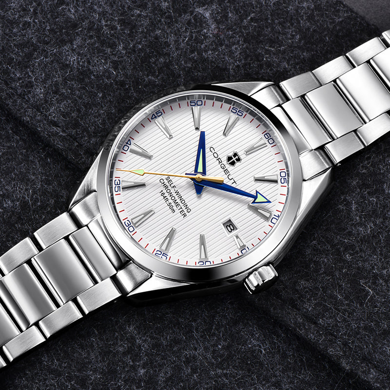 Corgeut 6010 NH35 Movement Sapphire Mirror 100m waterproof