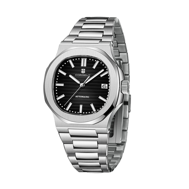 Corgeut 6017 NH35 Movement Sapphire Mirror 100m waterproof