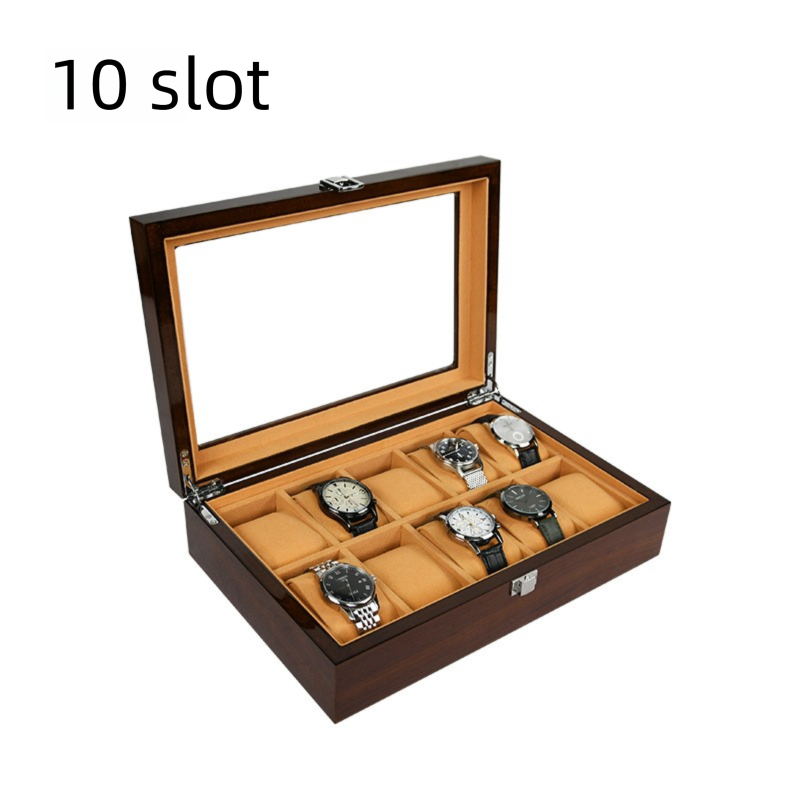 Wooden Watch Storage and Display Box