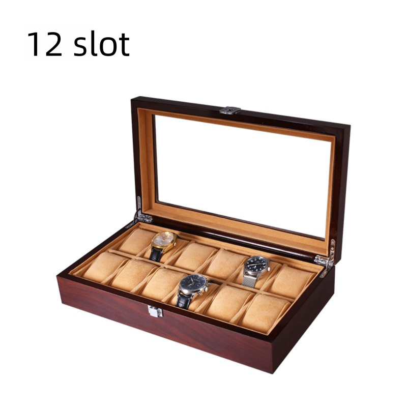 Wooden Watch Storage and Display Box