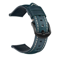 Oil Leather Top Grain Cowhide Watch Strap