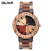 OLIKA 2035 Wooden Watch