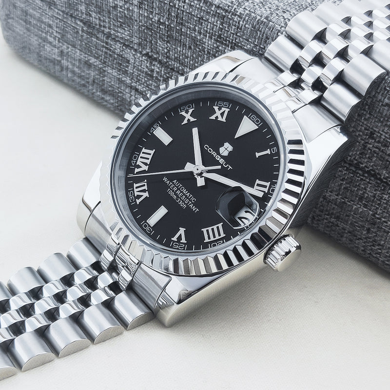 Corgeut 6002 NH35 Movement Sapphire Mirror 100m waterproof