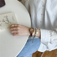 MSTIANQ 1110 Women's retro Square Quartz Watch