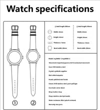 Gorgeous Jade MY25051 8215 Movement White Turquoise Dial