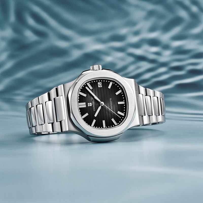 Corgeut 6017 NH35 Movement Sapphire Mirror 100m waterproof