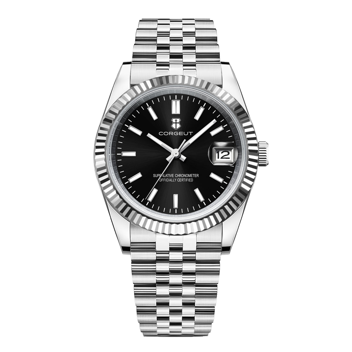 Corgeut 6002L NH35 Movement Sapphire Mirror 200m waterproof