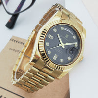 Corgeut 6002L ST1644 Movement Sapphire Mirror 200m waterproof