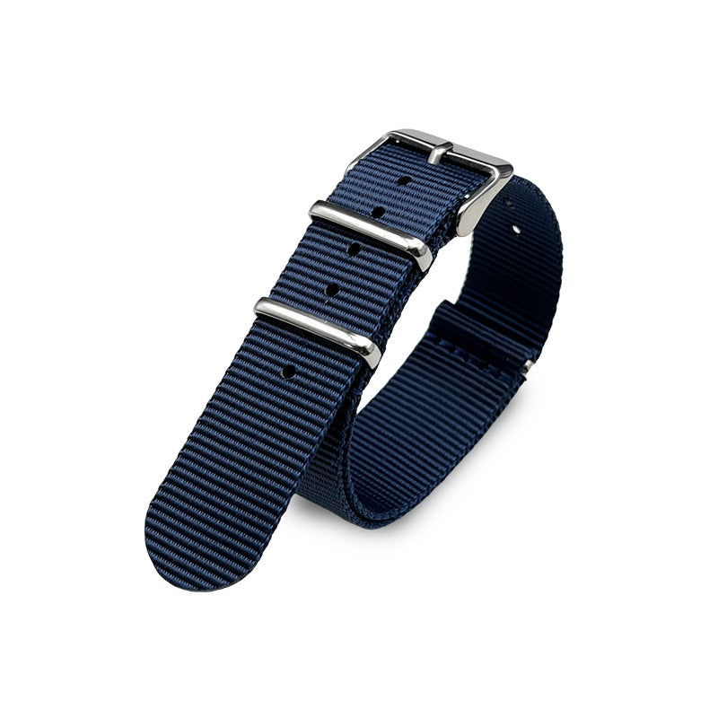 A NATO-style pure nylon watch strap
