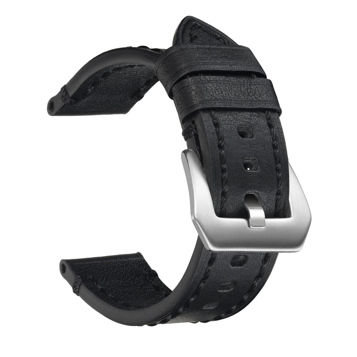 Vintage Oil Bead Handmade Genuine Leather Watch Strap