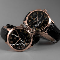 Gorgeous Jade MY250511 8215 Movement Marble Dial Watch