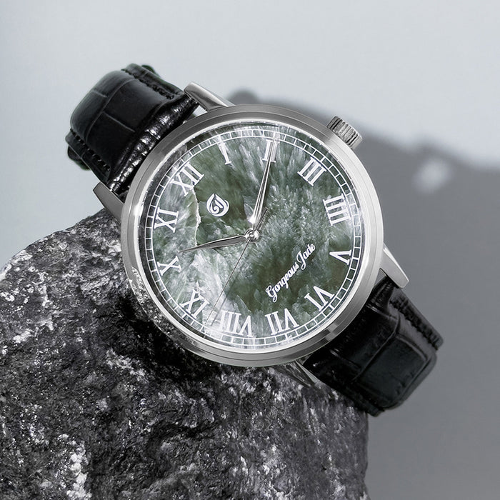 Gorgeous Jade MY250520A 8215 Movement Seraphinite Dial Watch