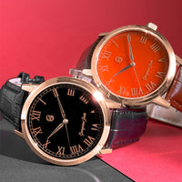 Gorgeous Jade MY250523 8215 Movement Red Agate Dial Watch