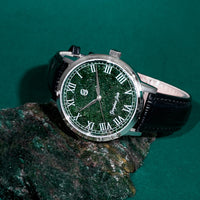 Gorgeous Jade MY250522 8215 Movement Green Mica Dial Watch