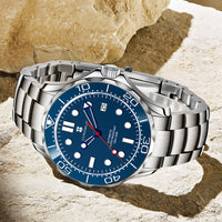 Corgeut 6008 NH35 Movement Sapphire Mirror 100m waterproof