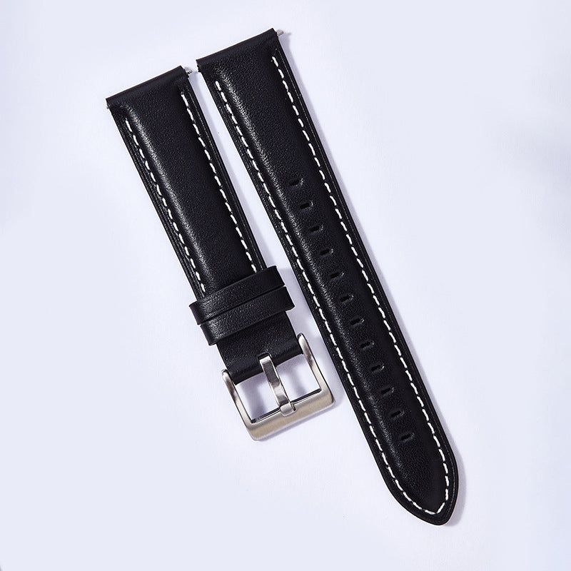 Wholesale Top Layer Calfskin Leather Simple Watch Band  18cmm