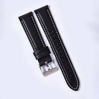Wholesale Top Layer Calfskin Leather Simple Watch Band  18cmm