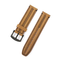 Double Bone Three-Dimensional Genuine Leather Watch Strap