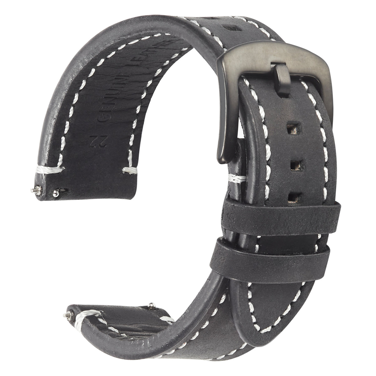 First Layer Cowhide Crazy Horse Retro Watch Strap