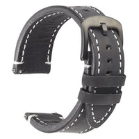 First Layer Cowhide Crazy Horse Retro Watch Strap