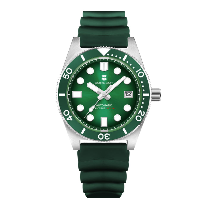 Corgeut 6020 NH35 Movement Sapphire Mirror 100m waterproof