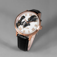 Gorgeous Jade MY250510 8215 Movement Zebra Stone Dial Watch