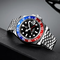 Corgeut 6001 NH34 Movement Sapphire Mirror 100m waterproof