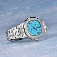 Corgeut 6017 NH35 Movement Sapphire Mirror 100m waterproof