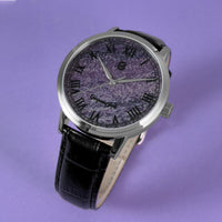 Gorgeous Jade MY250529 8215 Movement Amethyst Dial Watch