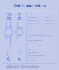 Gorgeous Jade MY25052 8215 Movement Abalone Shell Dial Watch
