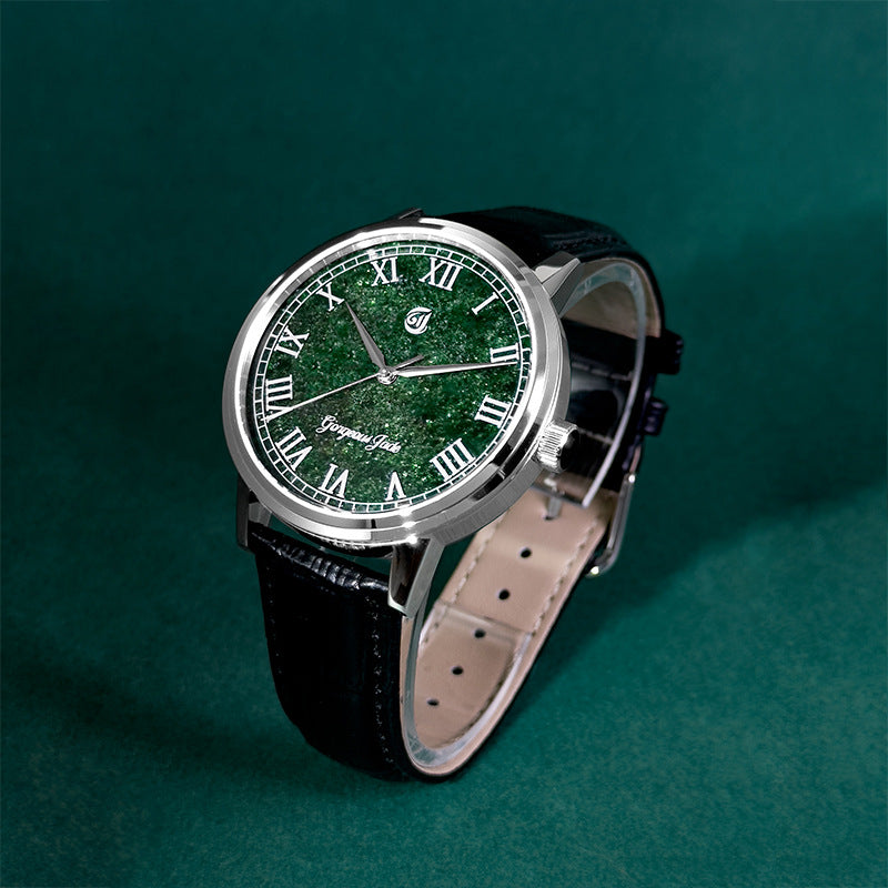 Gorgeous Jade MY250522 8215 Movement Green Mica Dial Watch