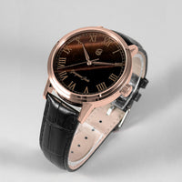 Gorgeous Jade MY250513 8215 Movement Red Tiger Stone Dial Watch