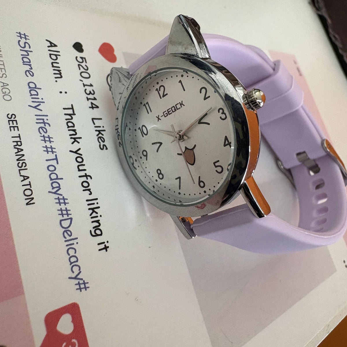 X-GEQCK 1135 Children's Cartoon Quartz Watch