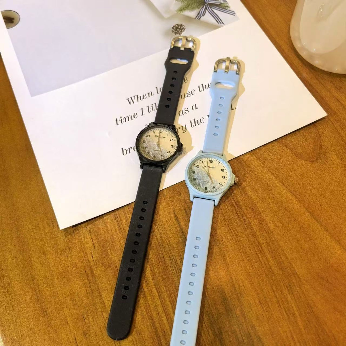 MSTIANQ 1103 Candy Color Women's Quartz Wrist Watch