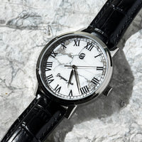 Gorgeous Jade MY25051 8215 Movement White Turquoise Dial