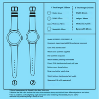 Gorgeous Jade MY250521 8215 Movement Synthetic Turquoise Dial Watch