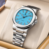 Corgeut 6017 NH35 Movement Sapphire Mirror 100m waterproof