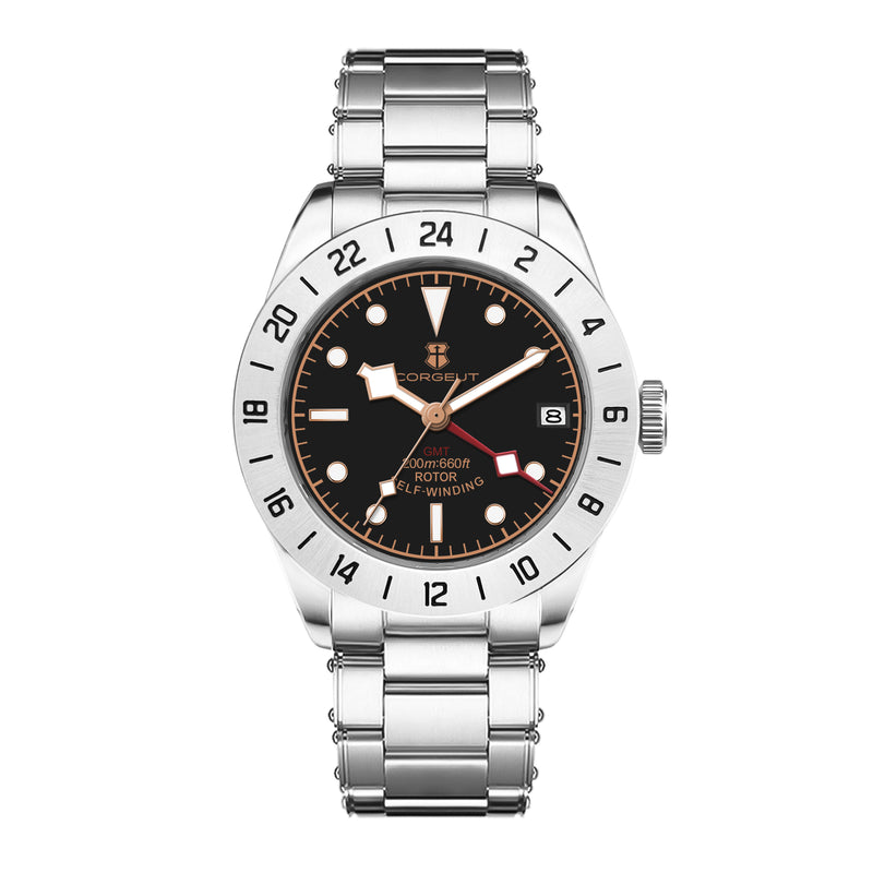 Corgeut 6005 NH35 Movement Sapphire Mirror 200m waterproof