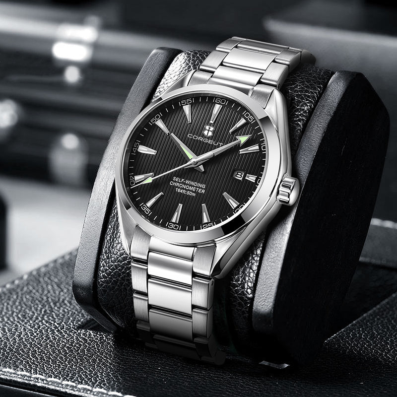 Corgeut 6010 NH35 Movement Sapphire Mirror 100m waterproof