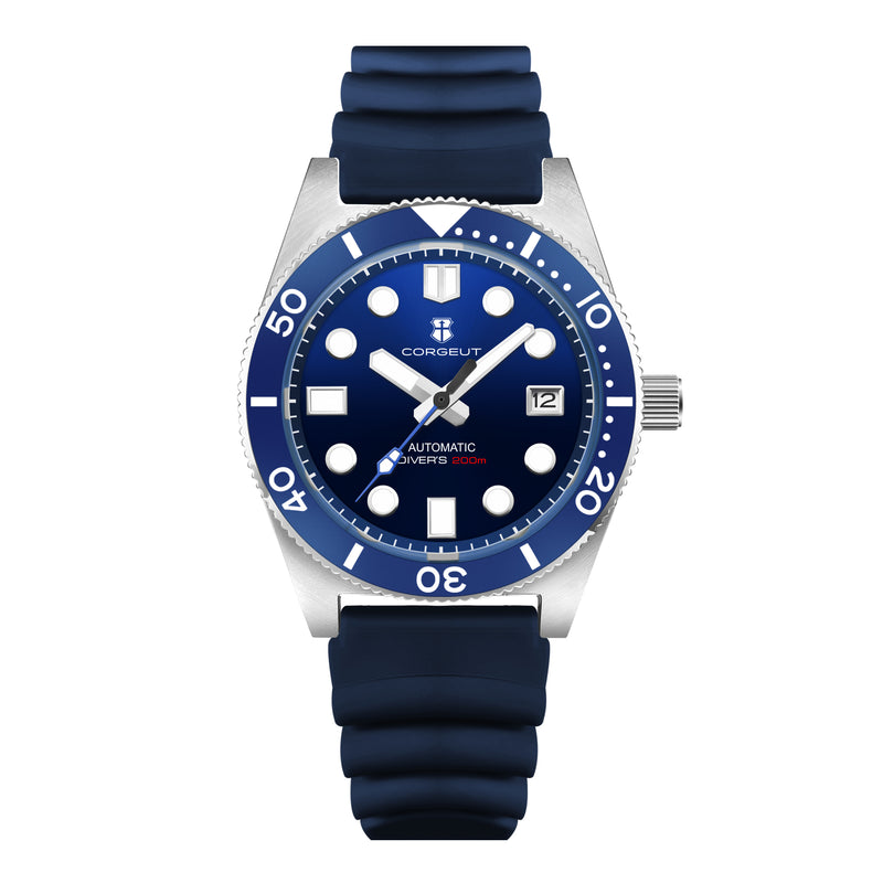 Corgeut 6020 NH35 Movement Sapphire Mirror 100m waterproof