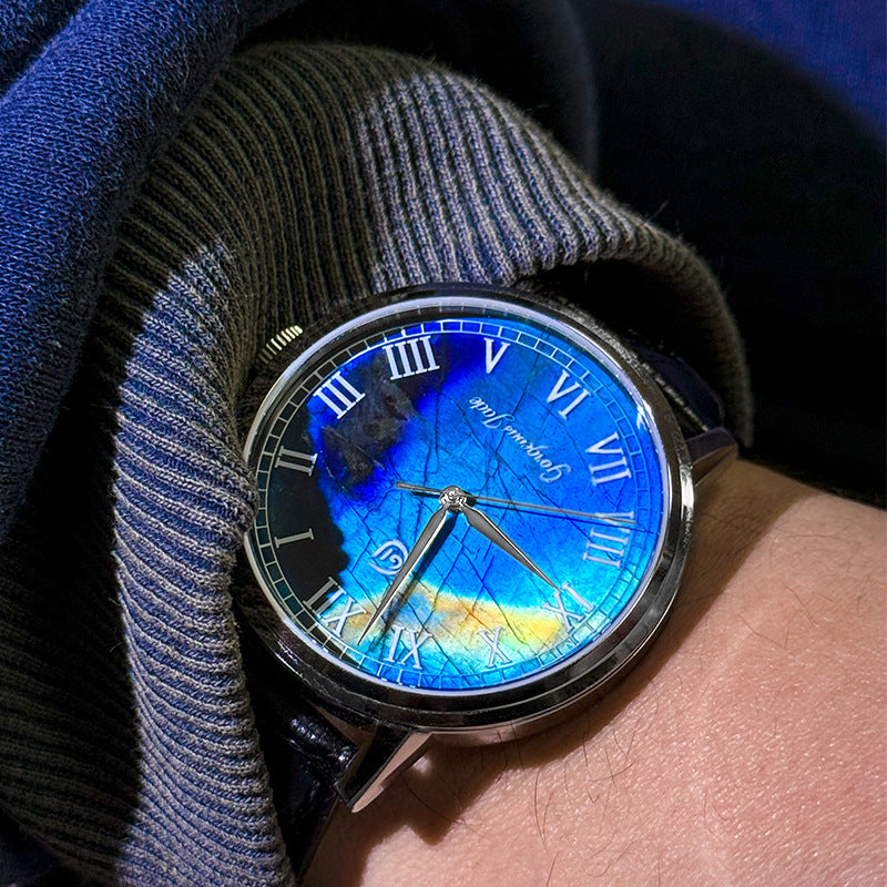 Gorgeous Jade MY250525 8215 Movement Plagioclase Dial Watch