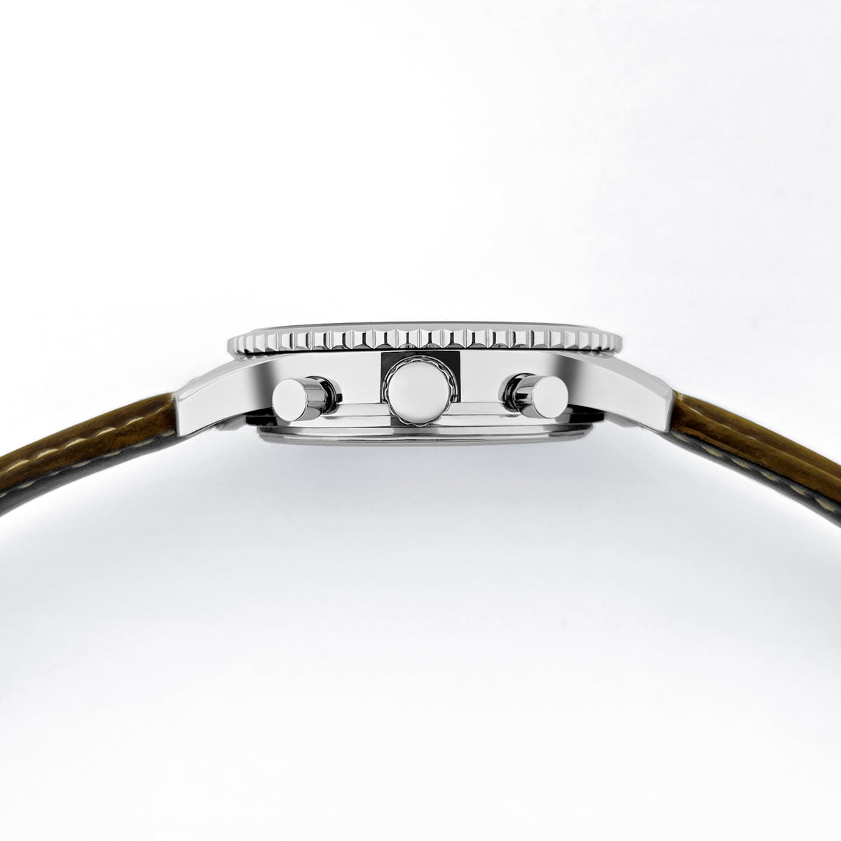 Corgeut 9001 VK67 Movement Mineral Glass 30m Waterproof