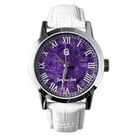 Gorgeous Jade MY250528 8215 Movement Charoite Dial Watch