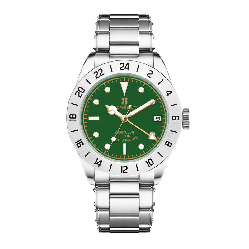 Corgeut 6005 NH35 Movement Sapphire Mirror 200m waterproof